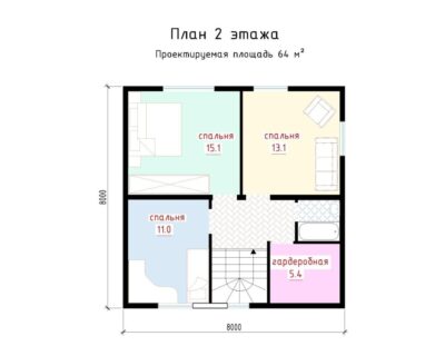 «Август» 128м²