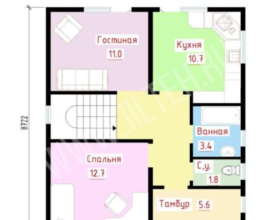 «Чародей» 102,1 м²