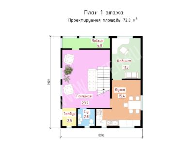 «Каприз» 144 м²