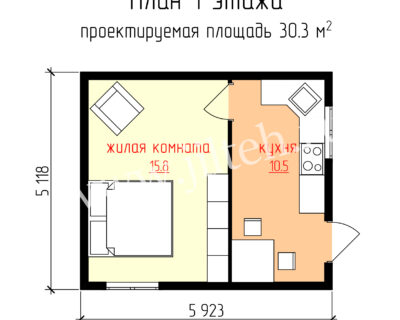 «Карат-2» 30,3м²