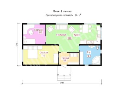 «Мотив» 84 м²