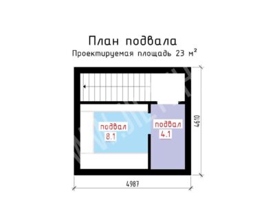 «Садовый домик 2» 25,6 м²